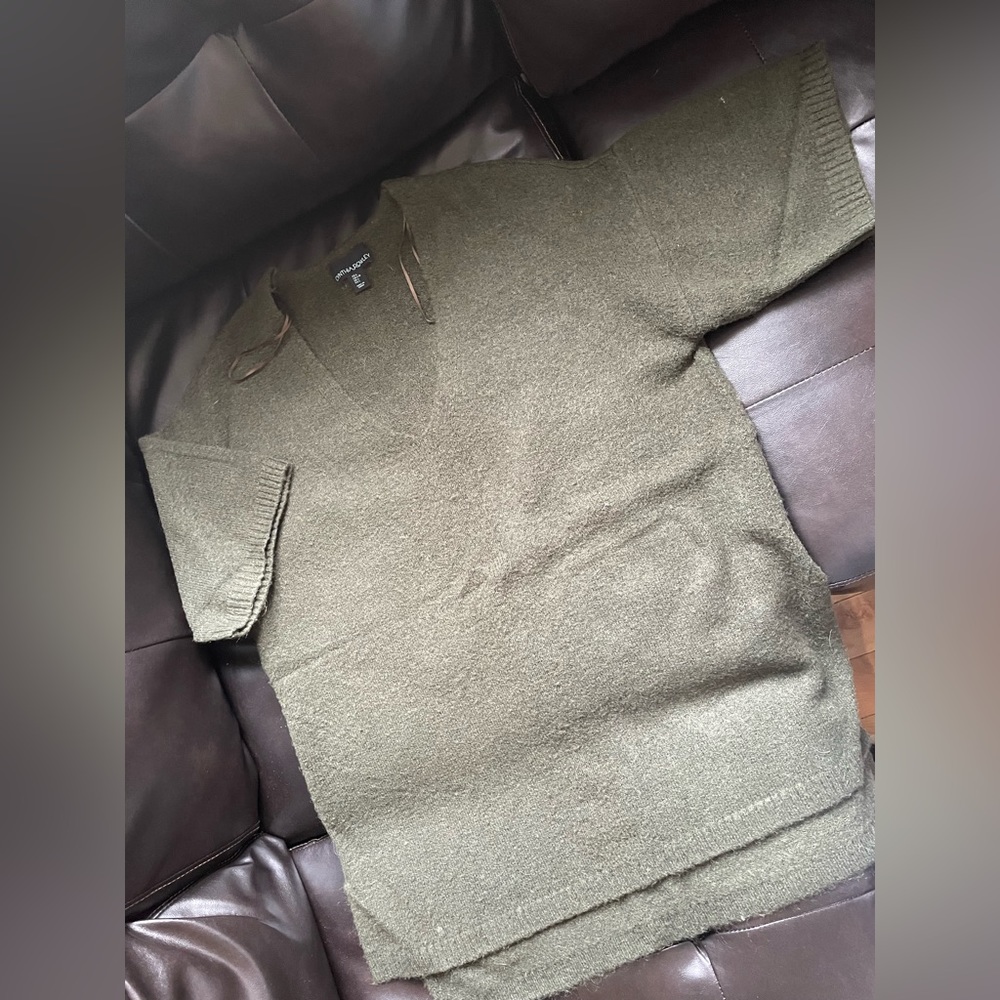 Cynthia Rowley knit short sleeve sweater